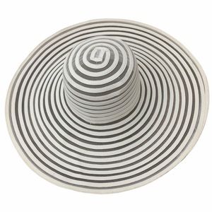 White Large Sheer Floppy Sun Hats